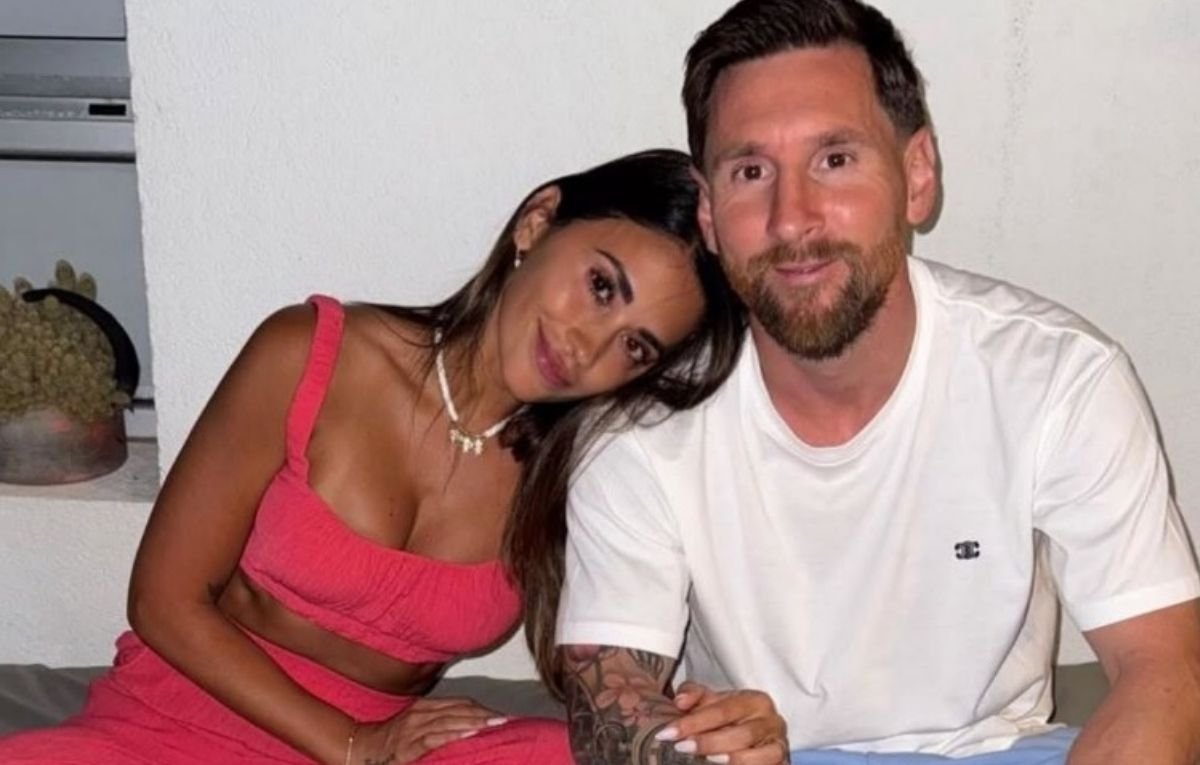 Antonela e Messi - esporte (foto: Reprodução)