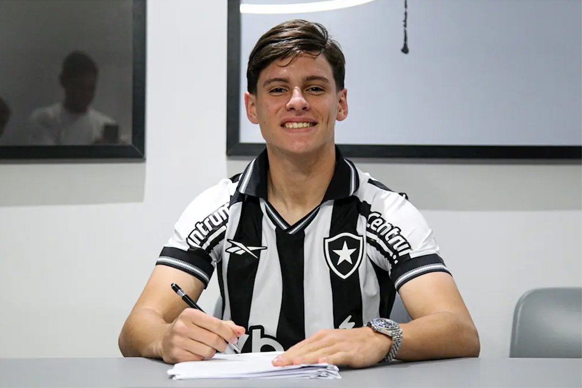 Álvaro Montoro, reforço do Botafogo (foto: Divulgação/Botafogo)