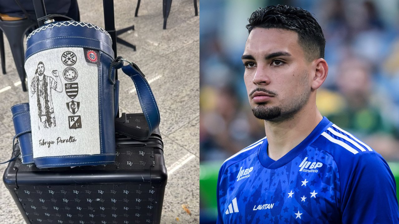 Fabrizio Peralta será emprestado ao Cerro Porteño (foto: Gustavo Aleixo/Cruzeiro)