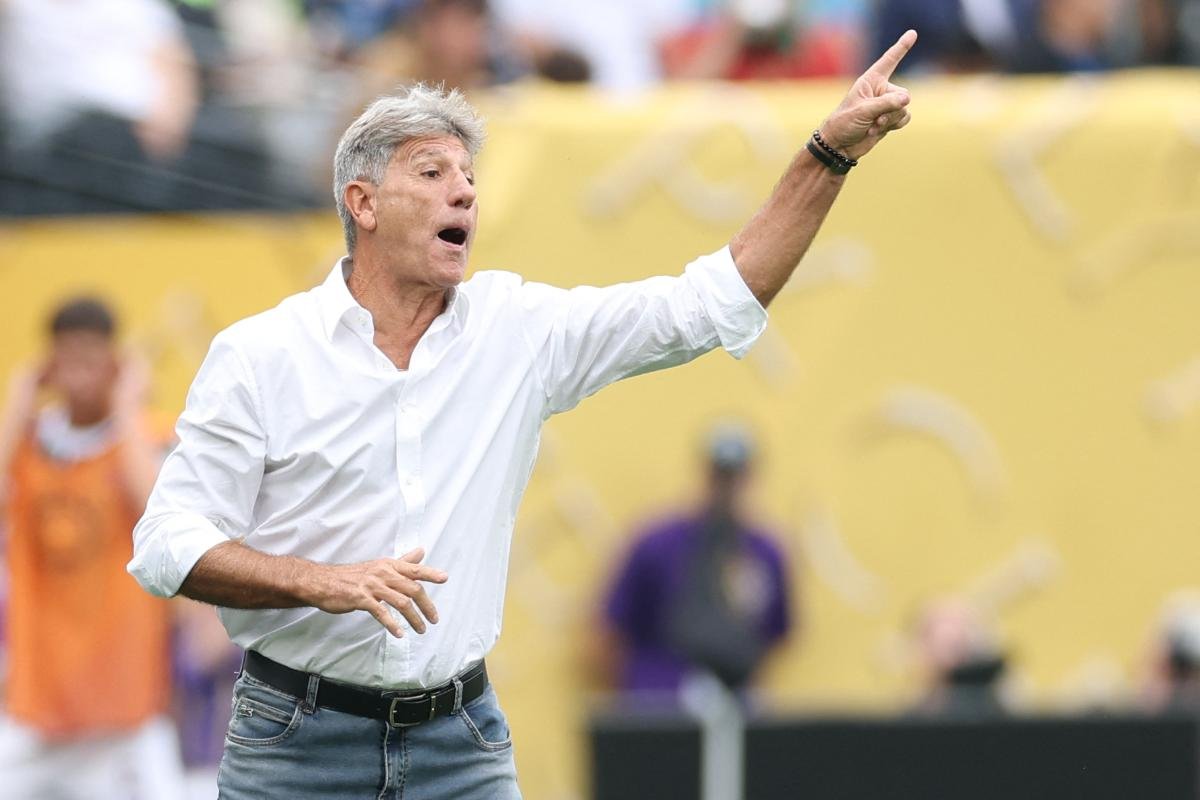 Renato Gaúcho, técnico do Fluminense (foto: CHARLY TRIBALLEAU / AFP)