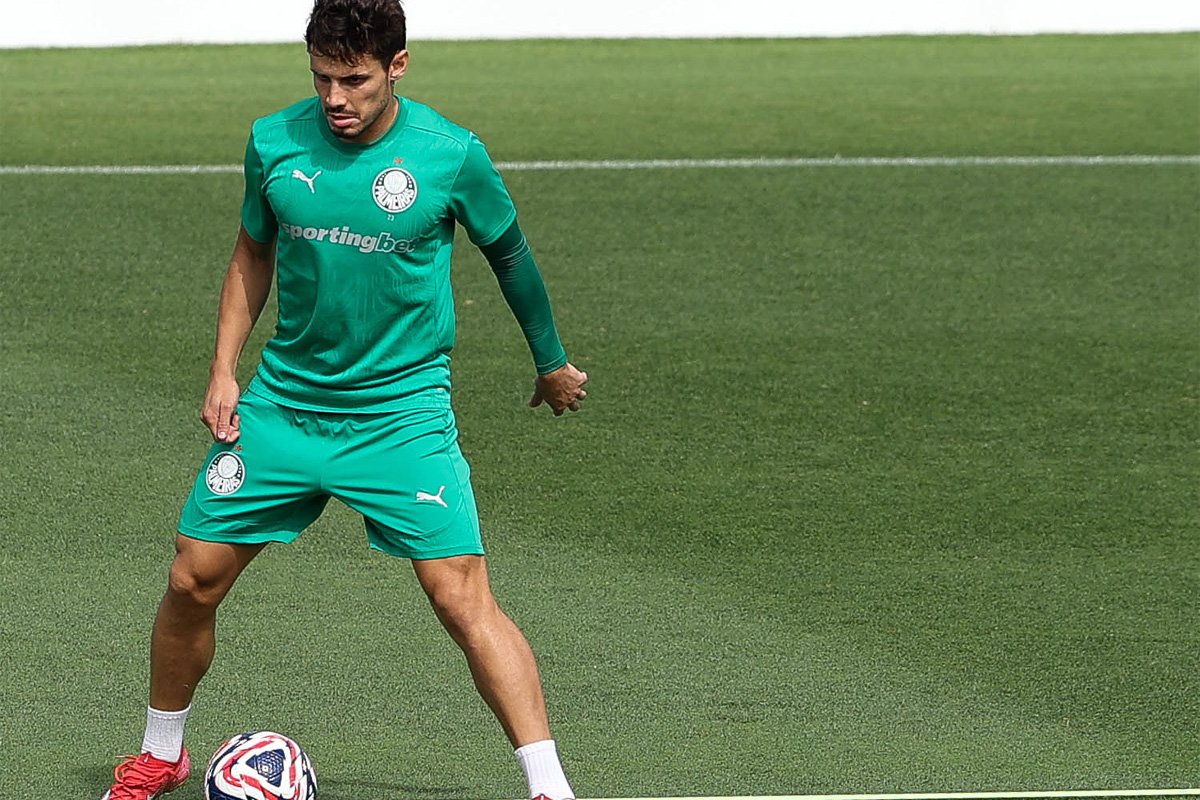 Raphael Veiga, meia do Palmeiras (foto: Cesar Greco/Ag. Palmeiras)
