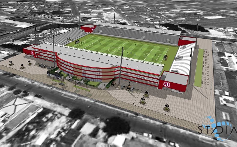 Projeto do estádio da Juventus Mooca (foto: Divulgação)