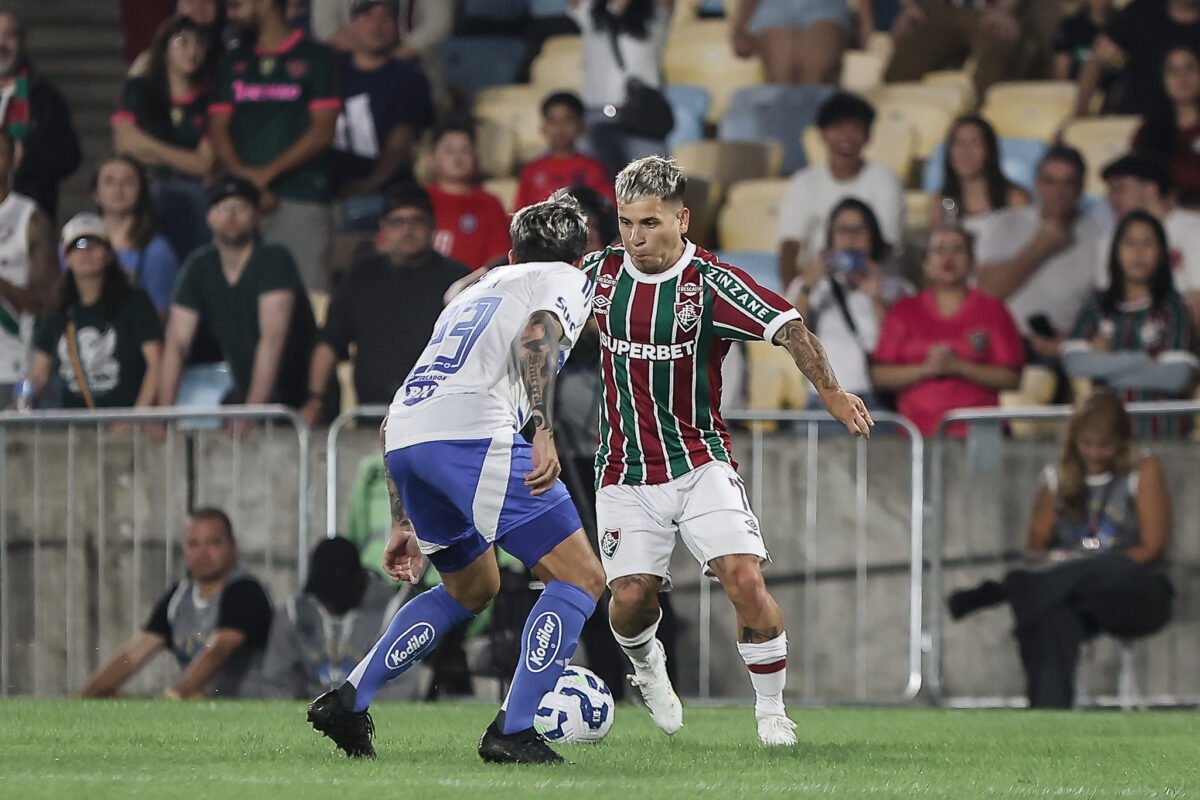 Fluminense perdeu para o Cruzeiro por 2 a 0 (foto: LUCAS MERÇON / FLUMINENSE F.C.)