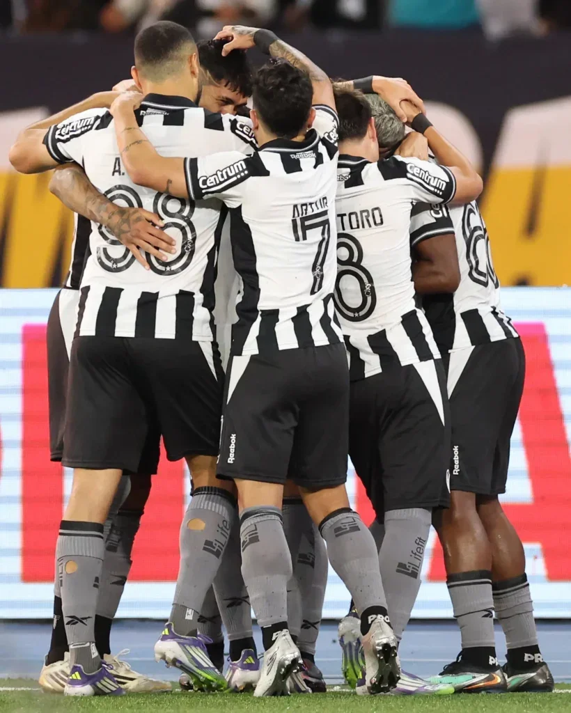 Botafogo venceu Bragantino por 2 a 0 (foto: Vitor Silva/Botafogo)