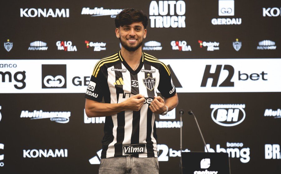 Biel, atacante do Atlético (foto: Pedro Souza / Atlético)