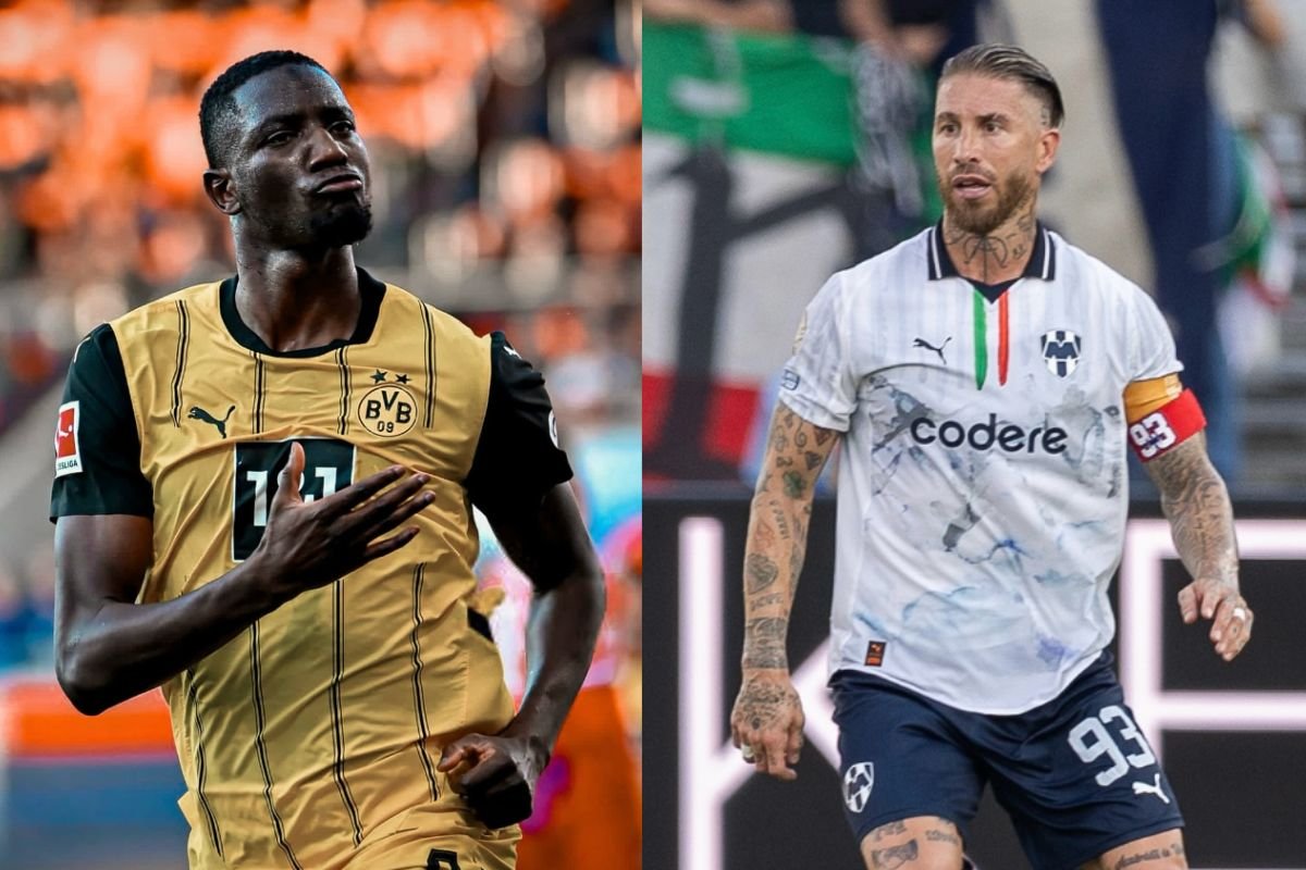 Jogadores das equipes (foto: Divulgação: Dortmund - Monterrey)