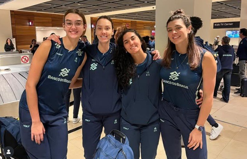 Seleção Brasileira Feminina de Vôlei (foto: Reprodução/Instagram/CBVolei)