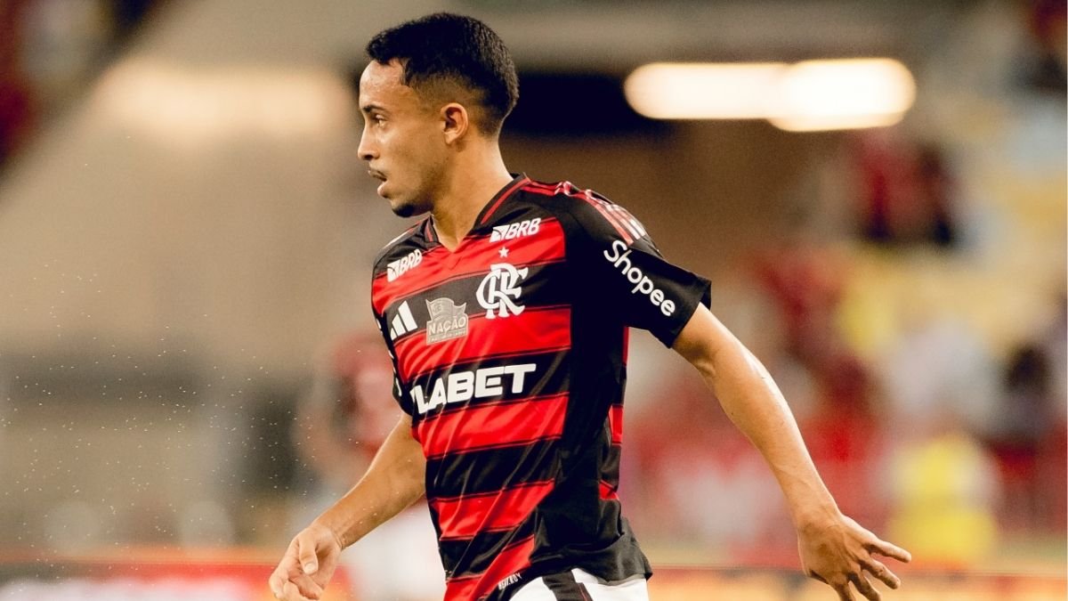 Meia-atacante do Flamengo, Matheus Gonçalves está na mira do Cruzeiro (foto: Adriano Fontes/Flamengo)