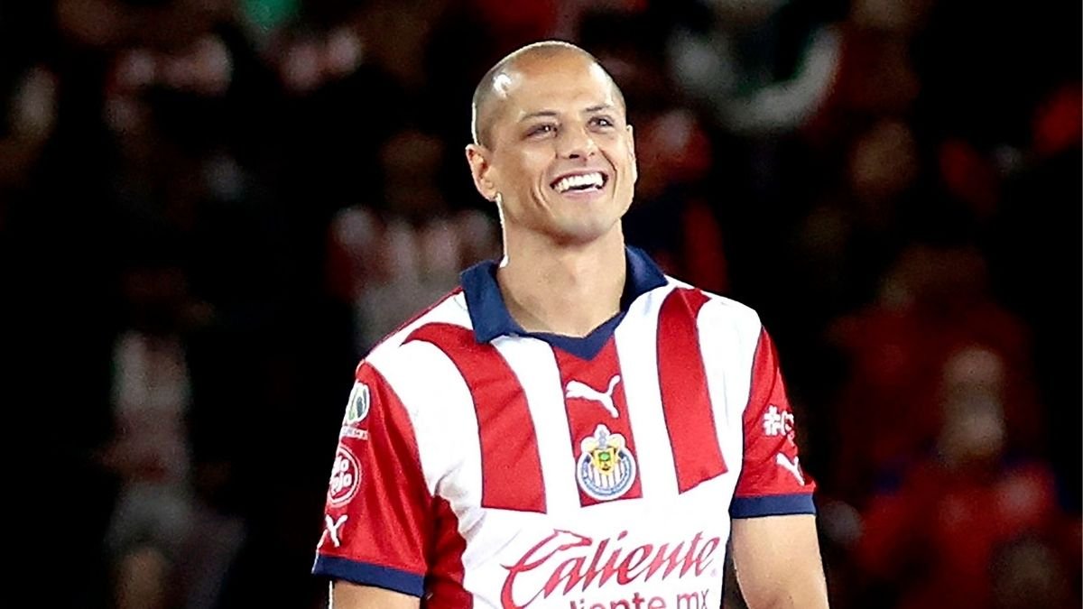 O jogador mexicano Javier Hernandez, o Chicharito (foto: ULISES RUIZ / AFP)