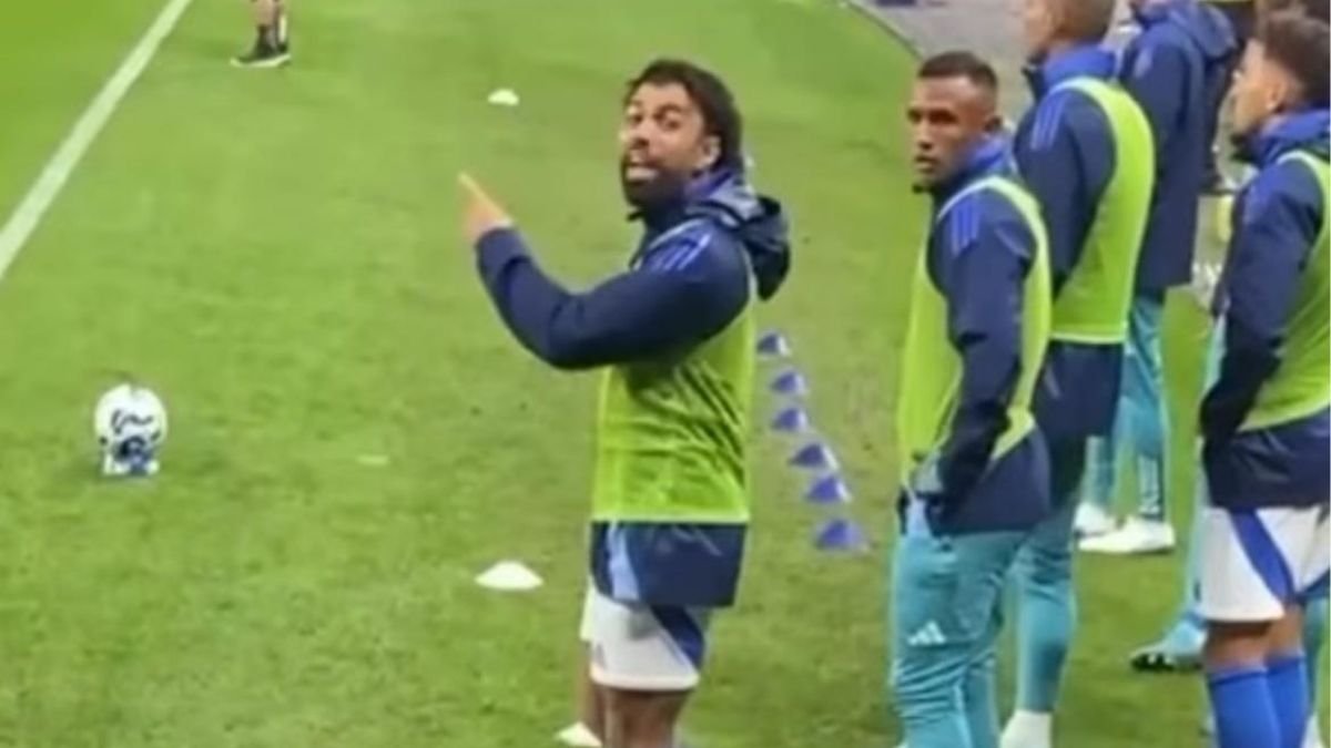 Gabigol rebateu provocação de torcedor do Corinthians (foto: Reprodução/Redes Sociais)