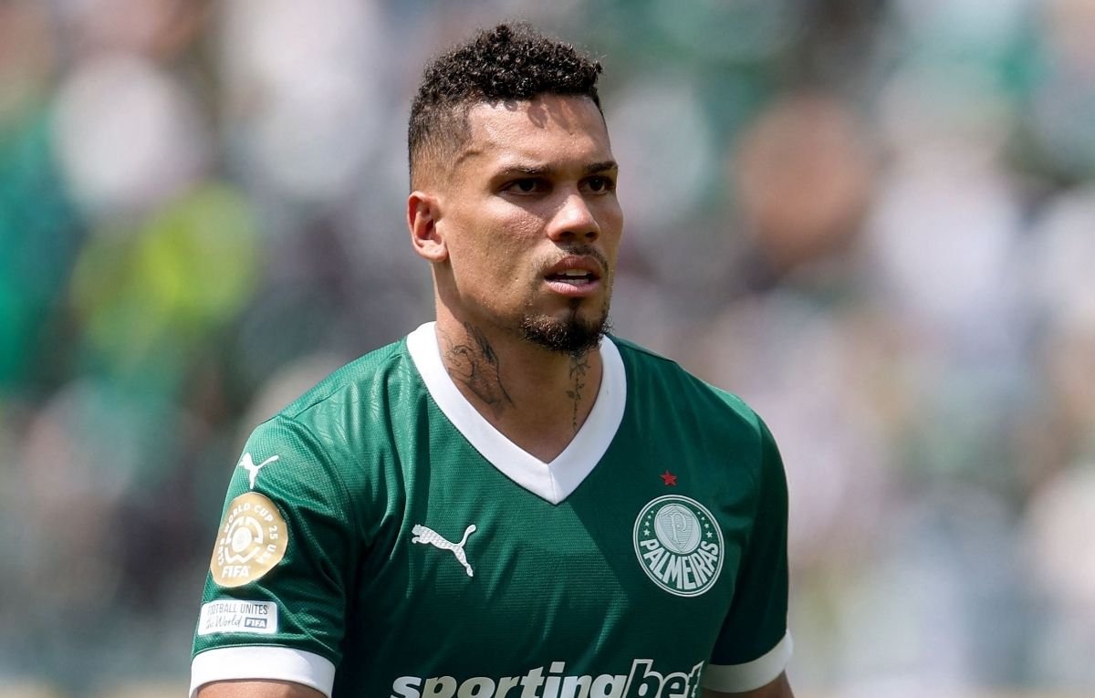Paulinho, atacante do Palmeiras (foto: Francois Nel/Getty Images/AFP)