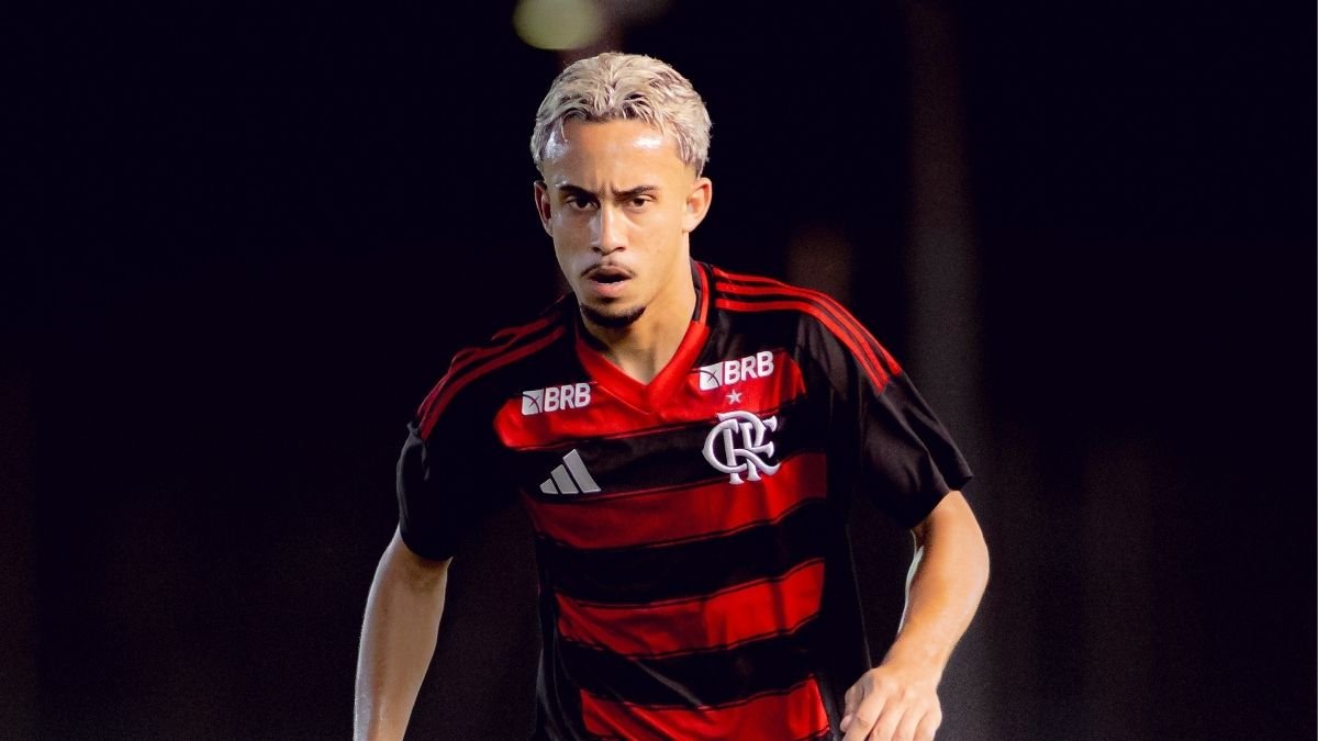 Matheus Gonçalves, meia-atacante do Flamengo (foto: Adriano Fontes/Flamengo)