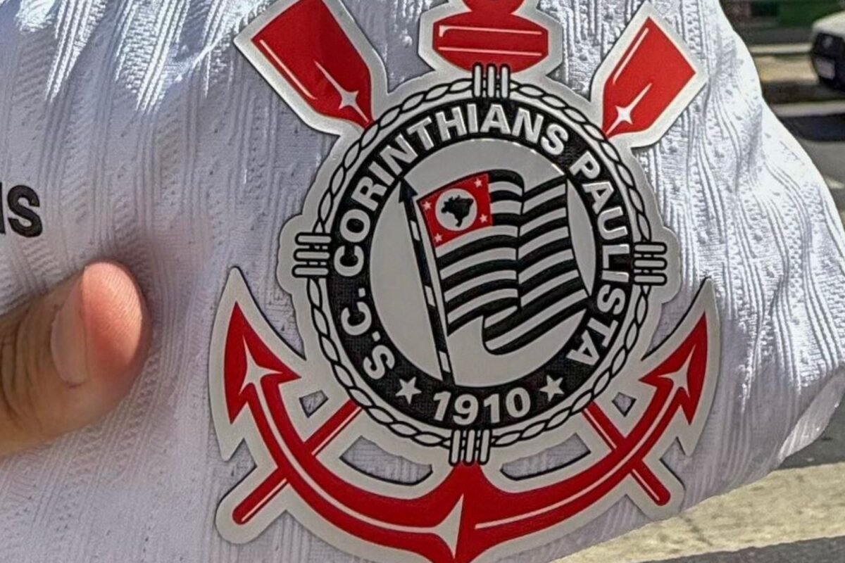 Escudo do Corinthians (foto: Escudo do Corinthians (Foto: Fernando Bueno/Corinthians))