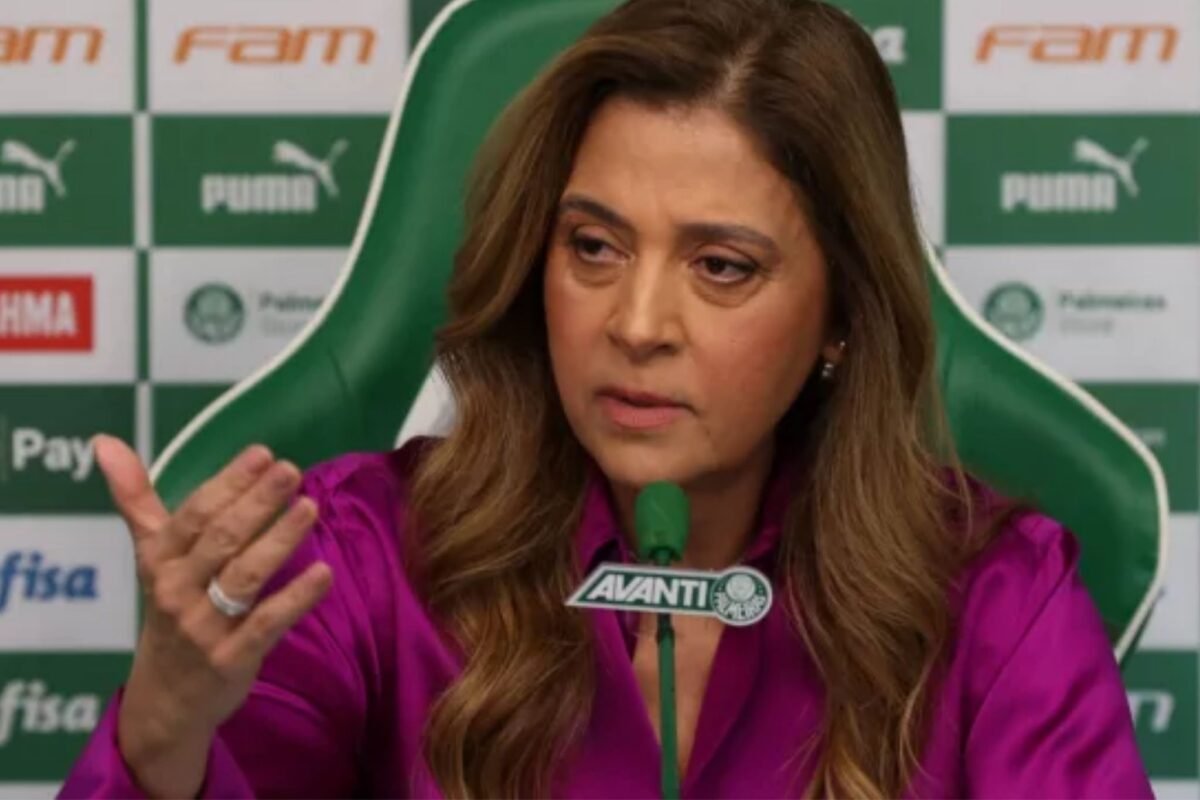 Leila Pereira, presidenta do Palmeiras (foto: Cesar Greco/Palmeiras)