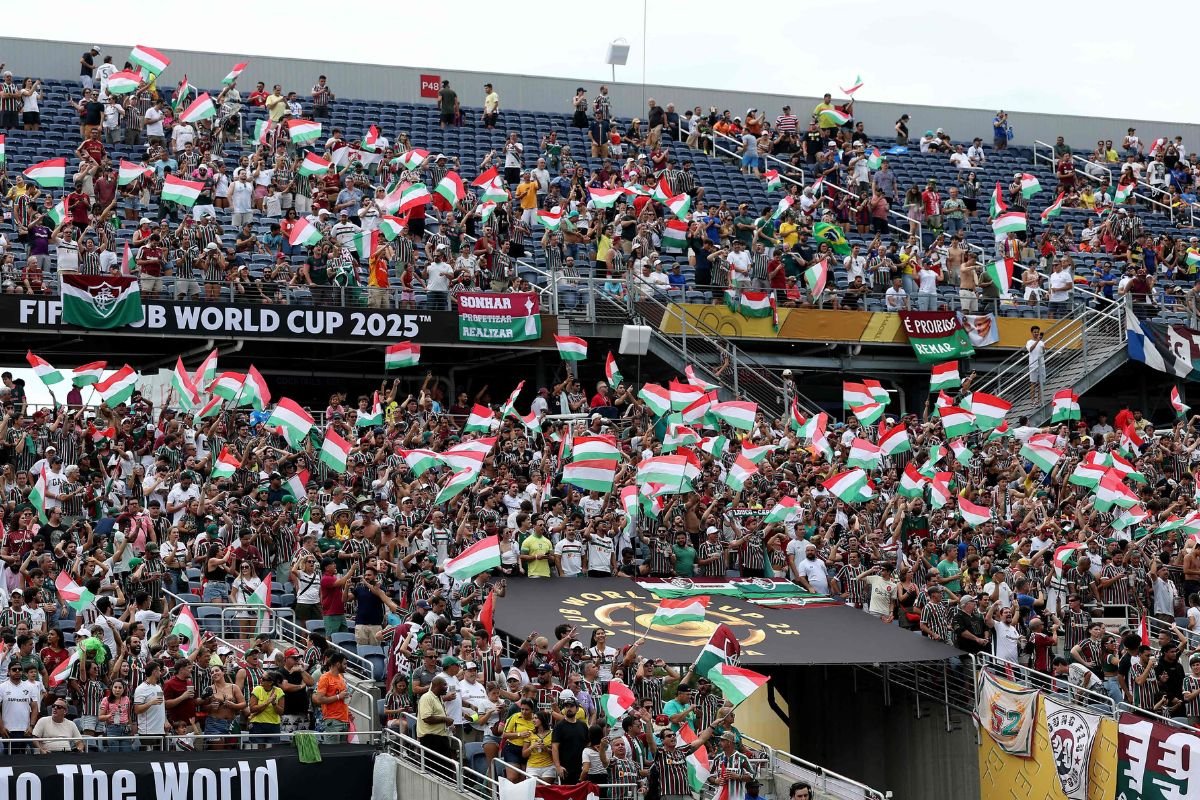 Torcedores do Fluminense (foto: Buda Mendes / GETTY IMAGES NORTH AMERICA / Getty Images via AFP)