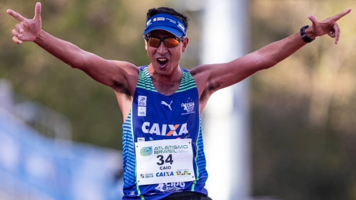 Medalhista olímpico, Caio Bonfim bate recorde sul-americano e é ouro no Troféu Brasil