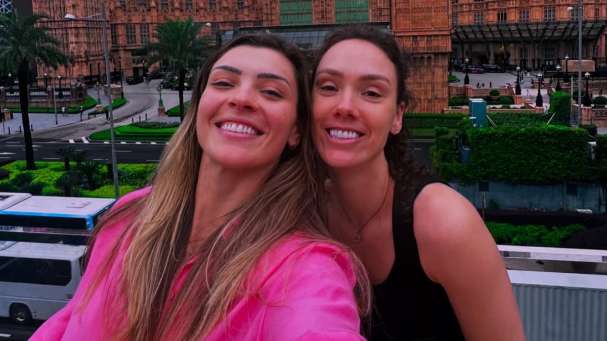 Rosamaria e Roberta, jogadoras da Seleção Brasileira Feminina de Vôlei - (foto: Reprodução Instagram)