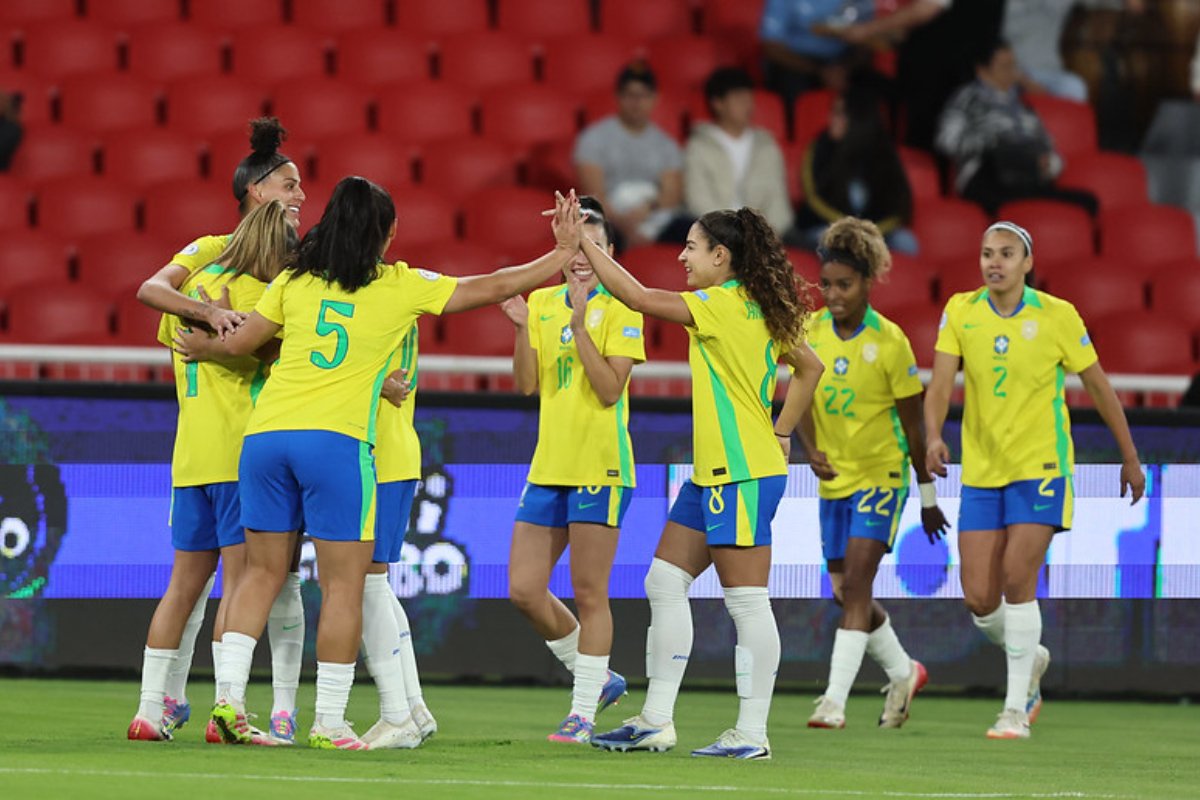 Brasil avançou à final da Copa América Feminina (foto: Lívia Villas Boas / CBF)