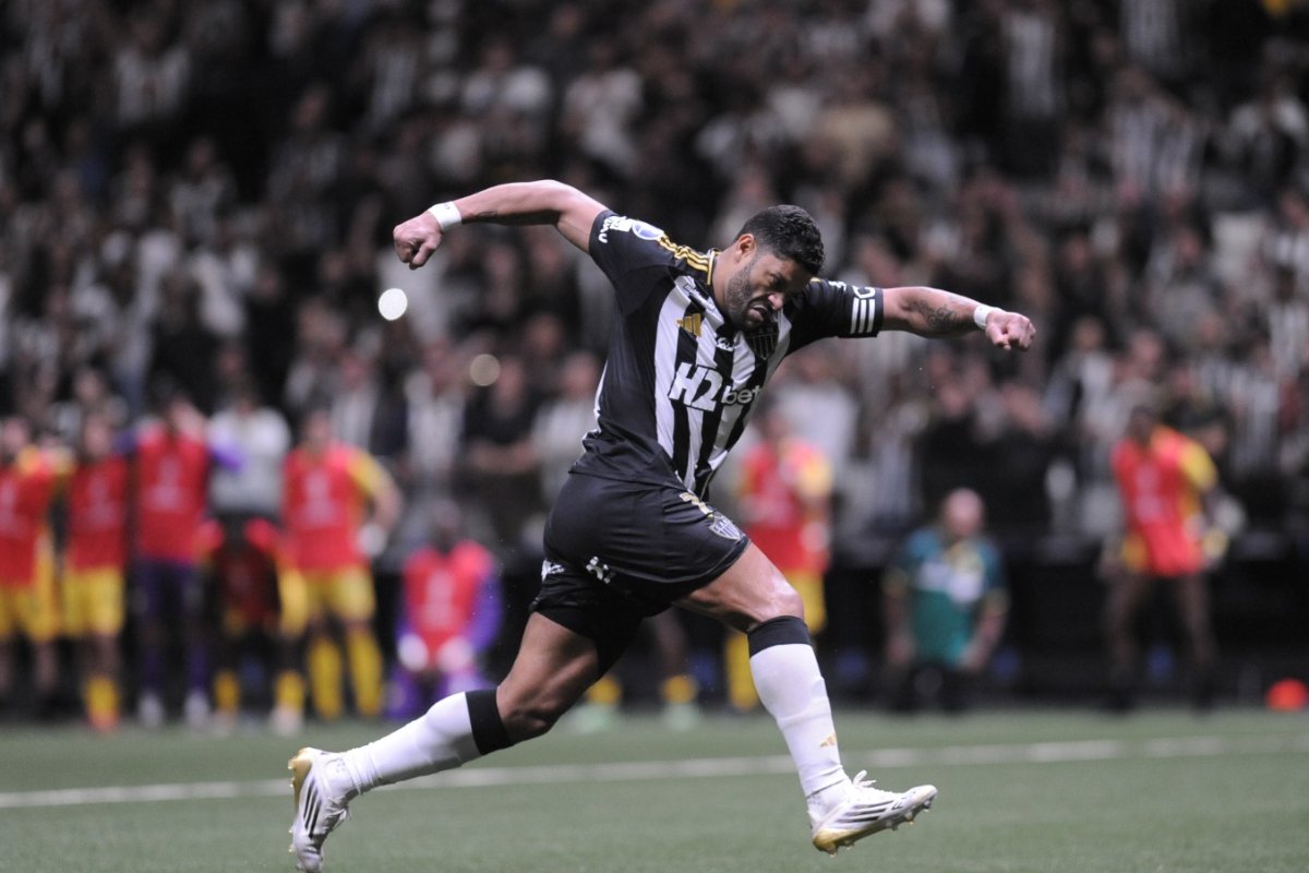 Hulk, atacante do Atlético (foto: Alexandre Guzanshe/EM/D.A Press)