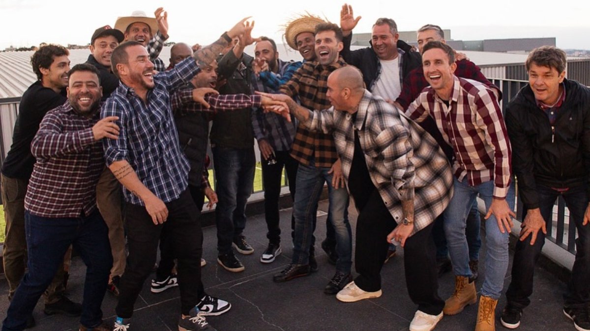 Ex-jogadores do Atlético em festa junina em Belo Horizonte (foto: Reprodução Instagram)