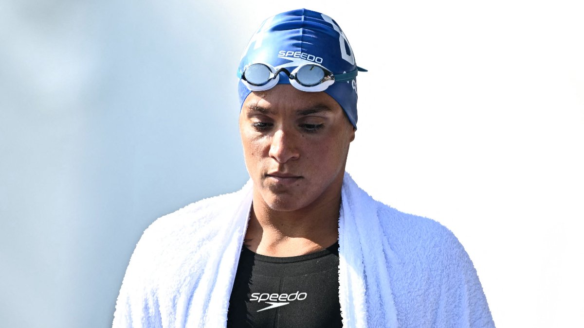 Ana Marcela Cunha, nadadora brasileira (foto: Manan VATSYAYANA / AFP)