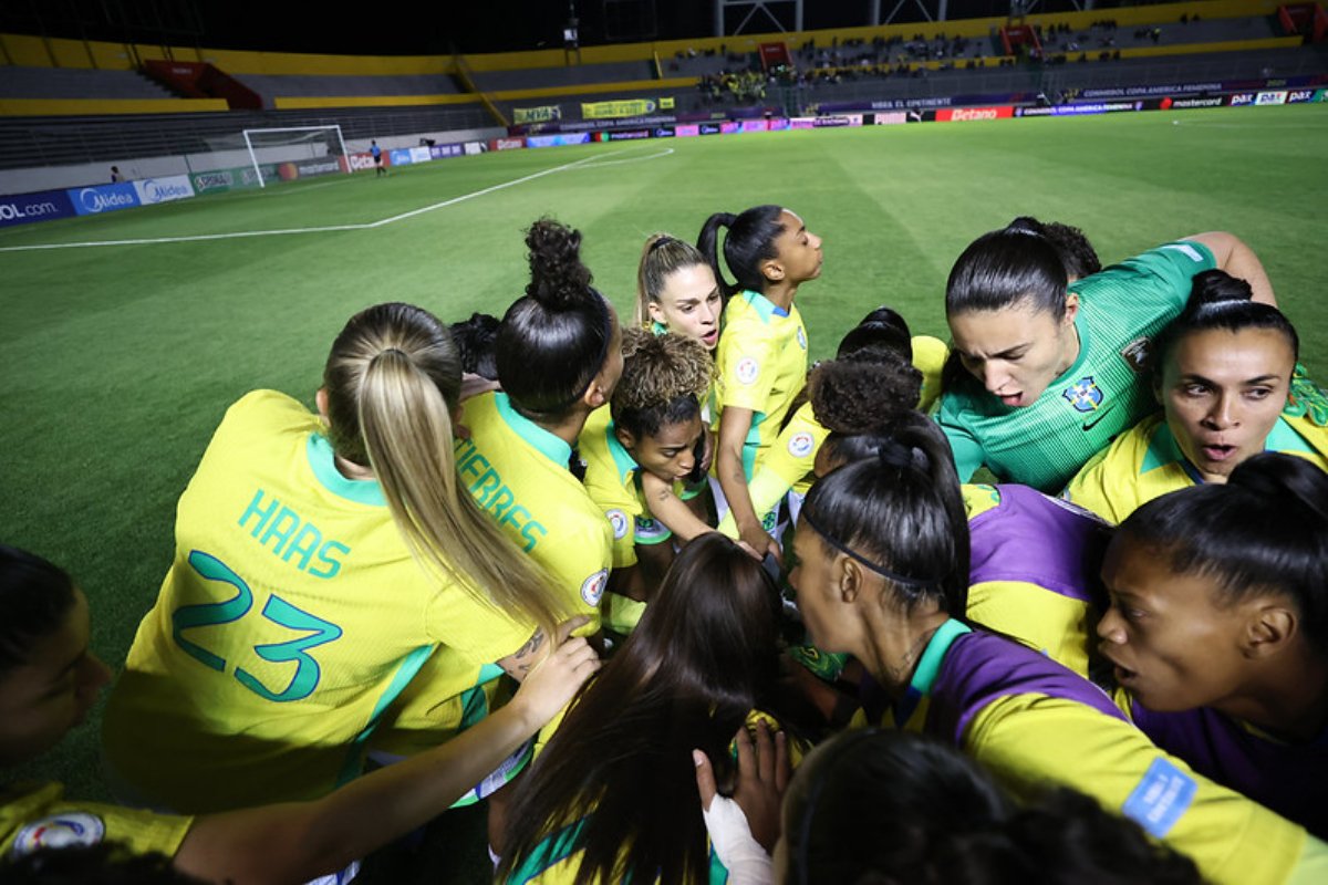 Brasil x Colômbia: onde assistir e escalações pela Copa América Feminina