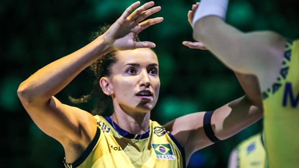 Gabi Guimarães, capitã e ponteira da Seleção Brasileira Feminina de Vôlei (foto: Divulgação FIVB)