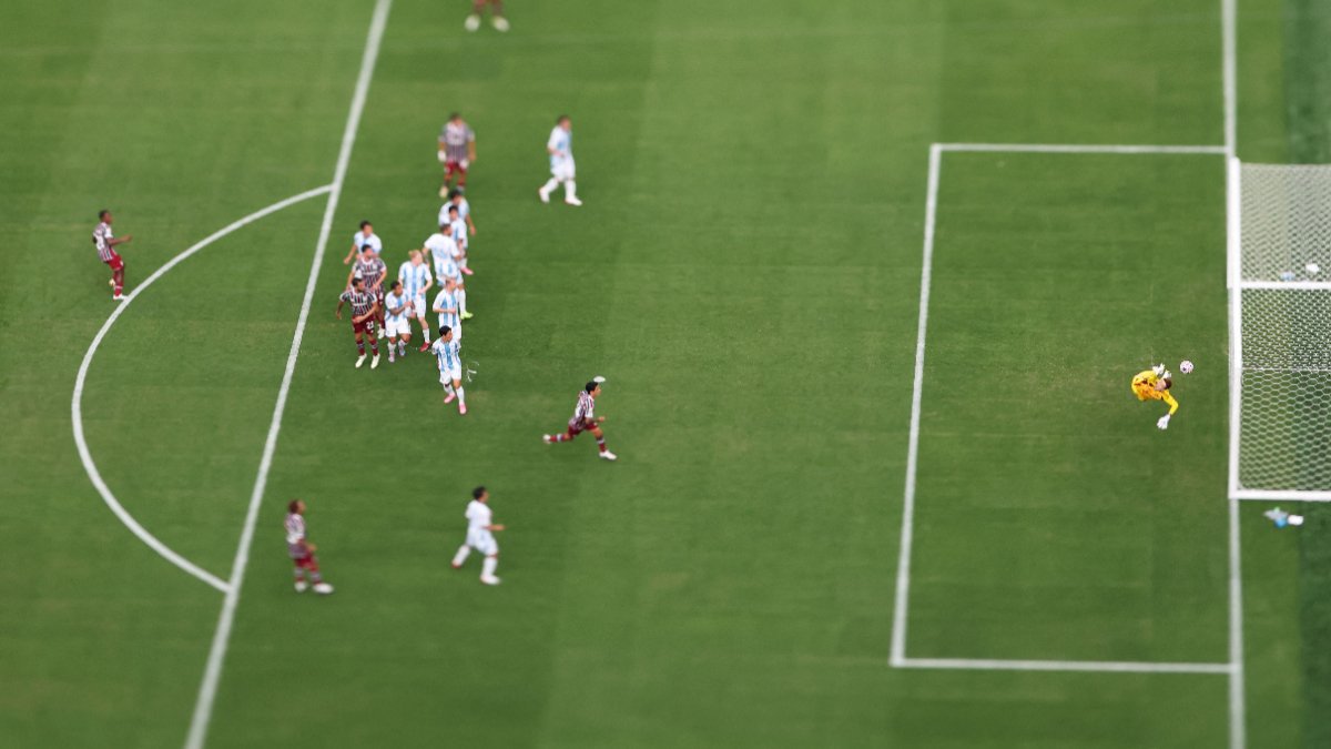 Gol de Jhon Arias no duelo do Fluminense contra o Ulsan no Mundial de Clubes (foto: AL BELLO / GETTY IMAGES NORTH AMERICA / Getty Images via AFP)