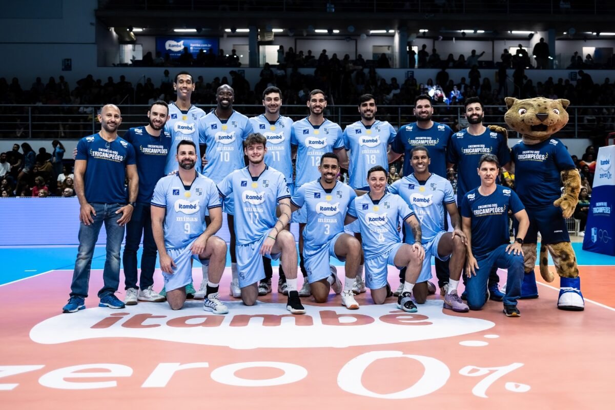 Elenco do Minas Tênis Clube (foto: Hedgard Moraes/MTC)