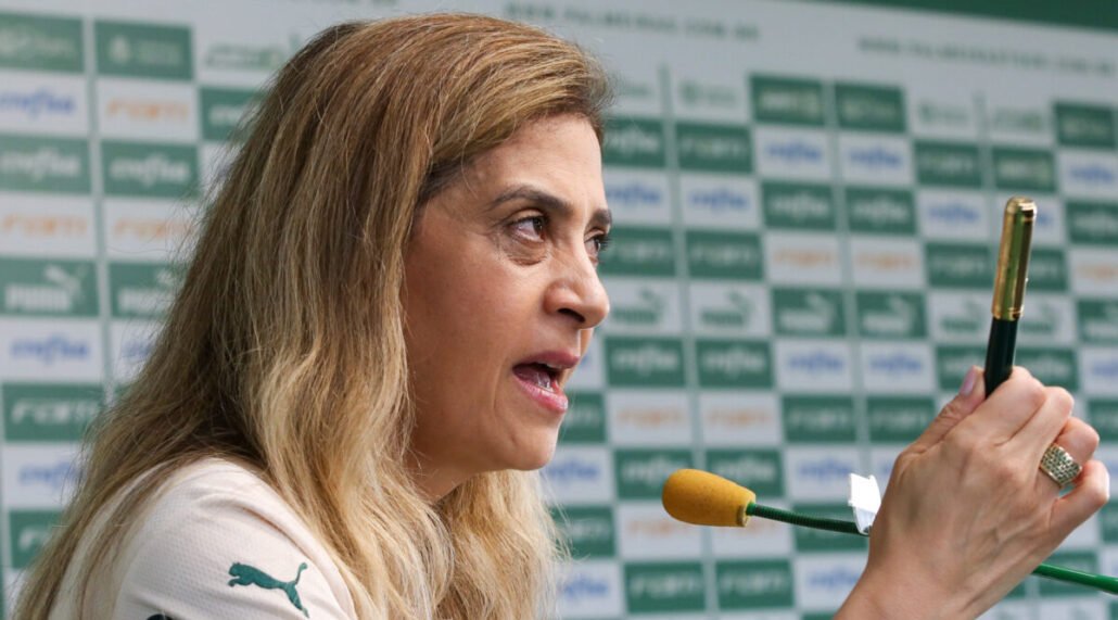 Leila Pereira, presidente do Palmeiras (foto: Fabio Menotti/Palmeiras)