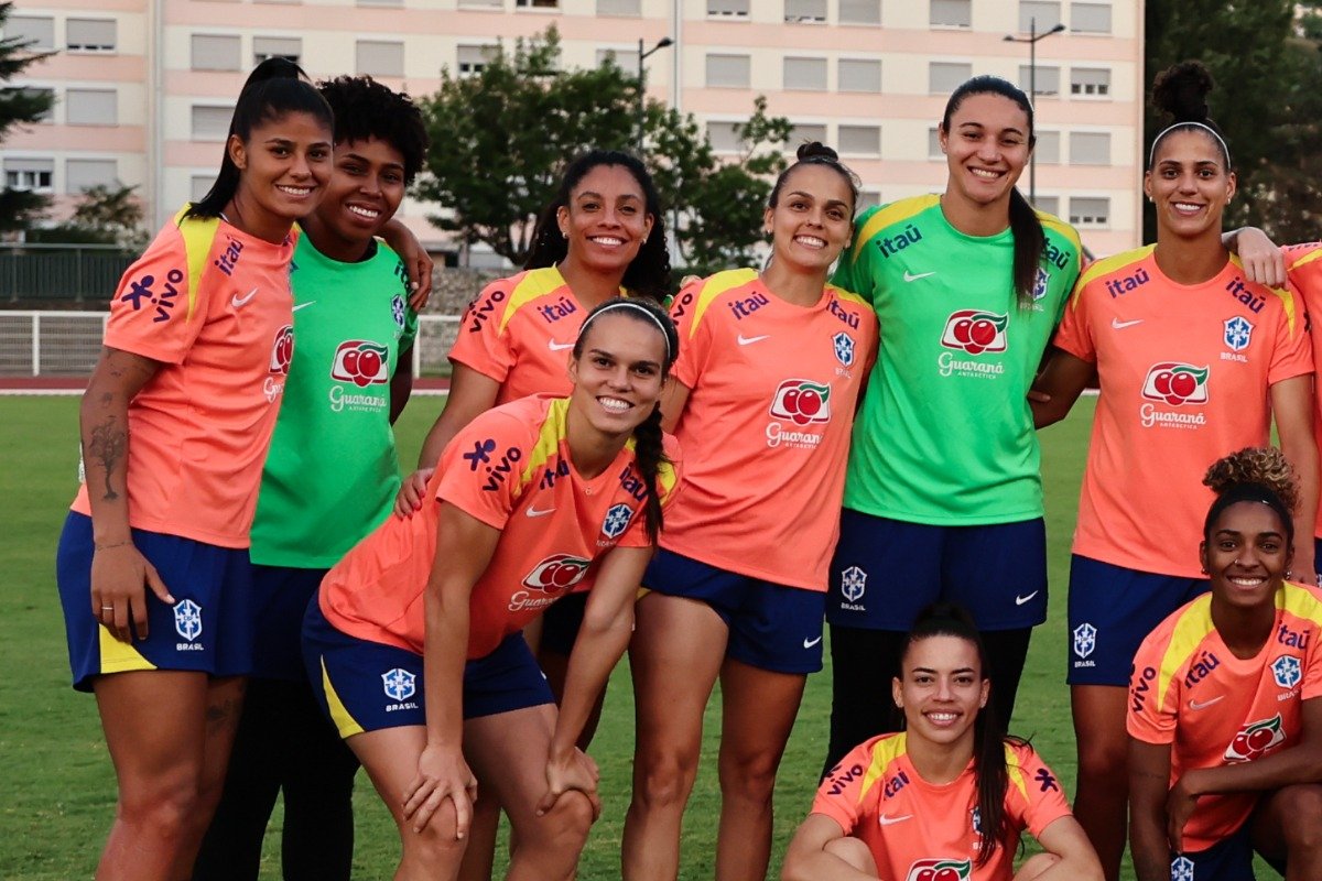 Jogadoras da Seleção Brasileira Feminina (foto: Lívia Villas Boas/CBF)