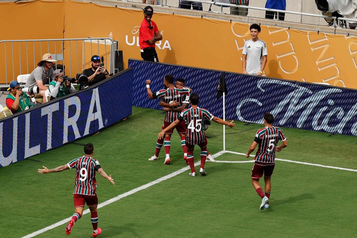 Fluminense e Al-Hilal pelas quartas de final do Mundial de Clubes (foto: AFP)