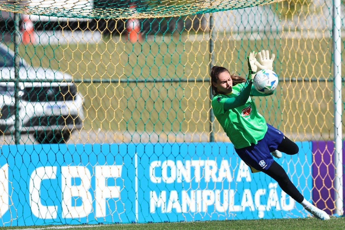 Goleira do Brasil (foto: Divulgação/CBF)