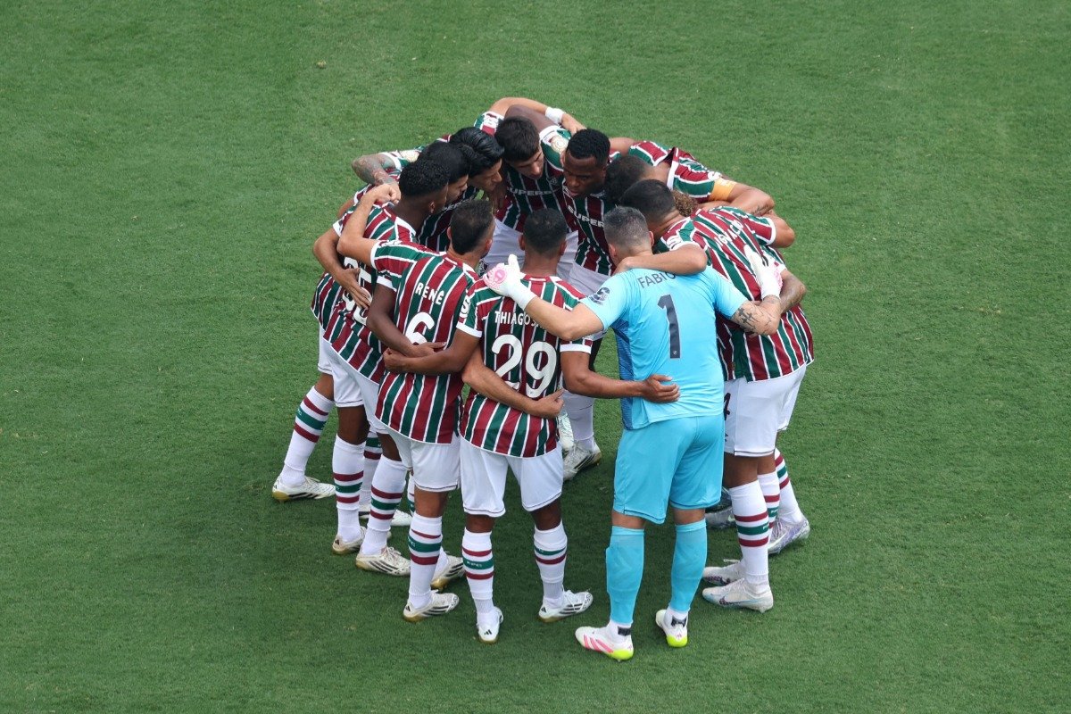 Fluminense na semifinal do Mundial de Clubes (foto: AFP)