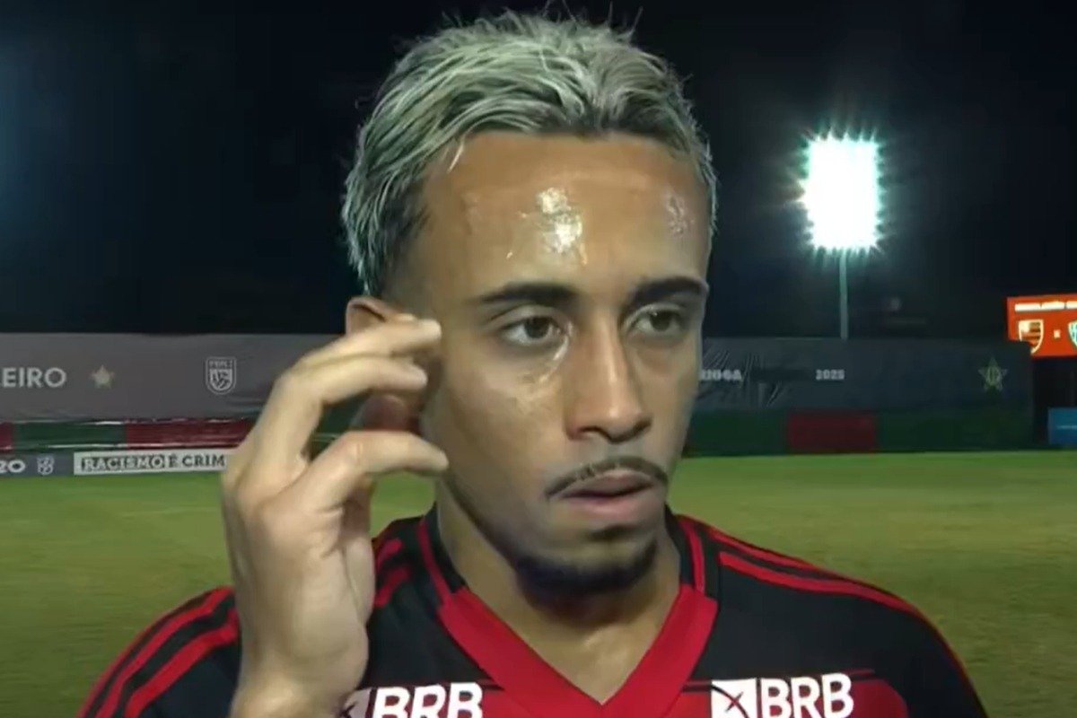 Matheus Gonçalves, meio-campista do Flamengo (foto: Reprodução)