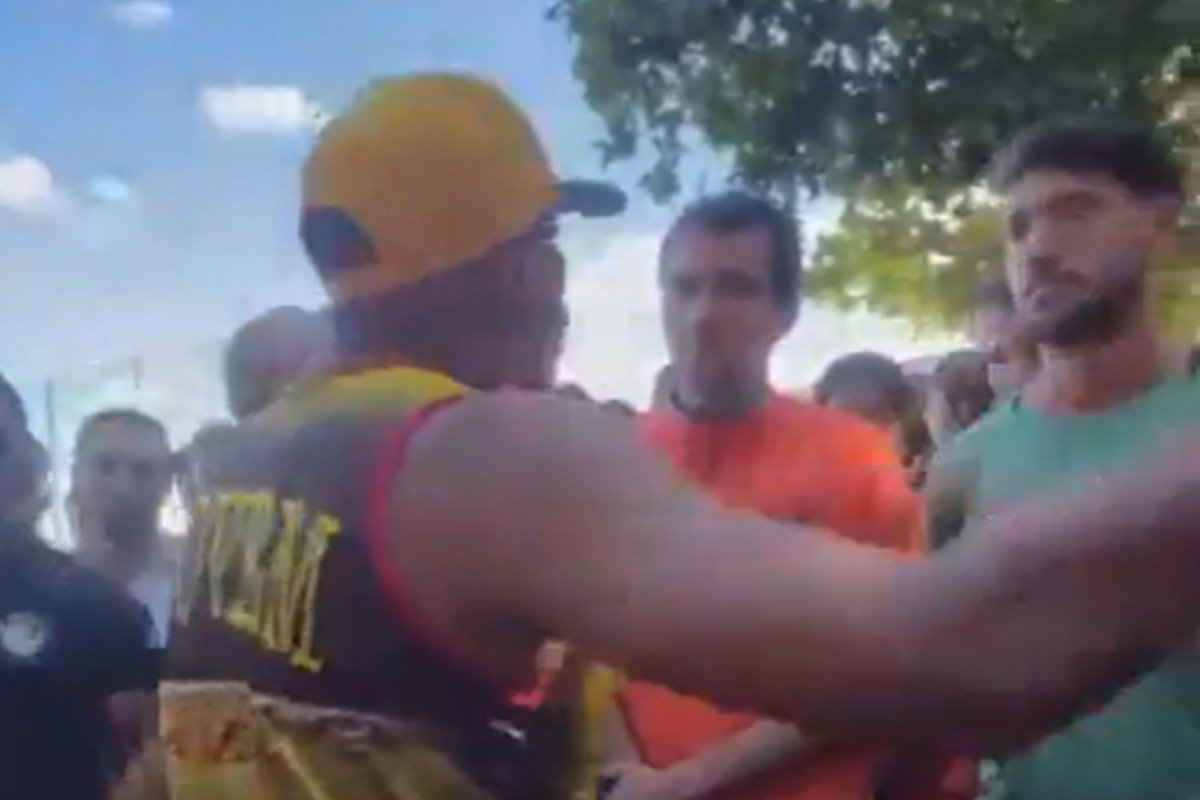 Torcedores do Sport invadiram CT do clube (foto: Reprodução)