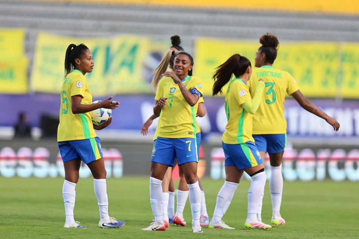 Seleção Brasileira venceu a Bolívia na Copa América Feminina (foto: CBF)