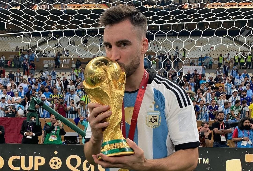 Nicolás Tagliafico, lateral-esquerdo da Seleção Argentina (foto: tagliafico3/Instagram)