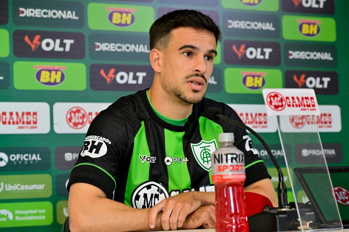 Facundo Labandeira, reforço do América para a Série B (foto: Mourão Panda/América)