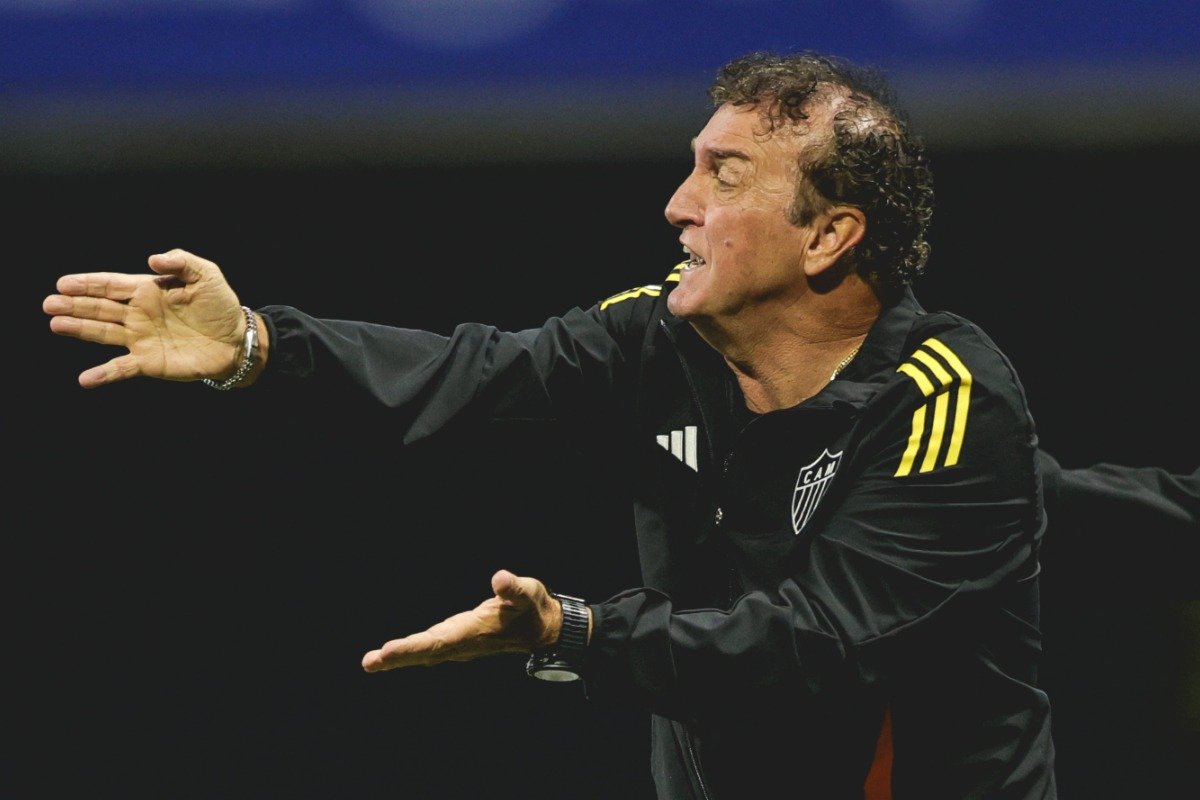 Cuca, técnico do Atlético (foto: Pedro Souza/Atlético)