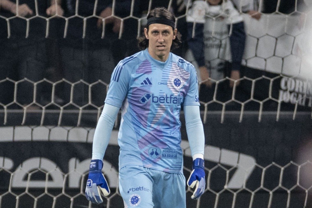Cássio, goleiro do Cruzeiro (foto: Marco Galvão/Cruzeiro)