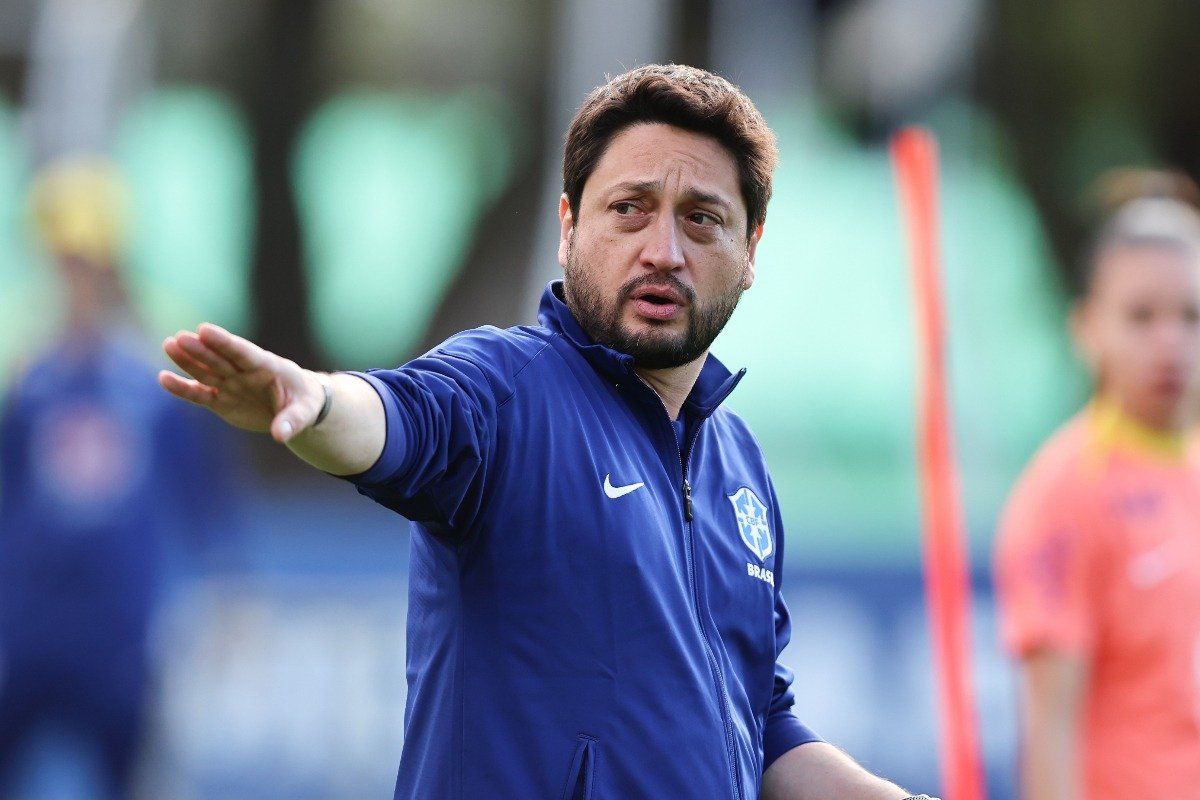 Arthur Elias, técnico da Seleção Brasileira Feminina (foto: Lívia Villas Boas/CBF)