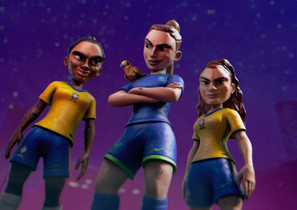 'A Lenda da Canarinha', animação criada pela Nike (foto: Divulgação)