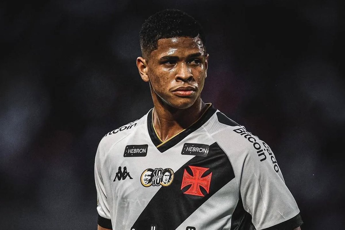 Cauan Barros foi emprestado pelo Vasco ao América (foto: Daniel Ramalho/ Vasco)