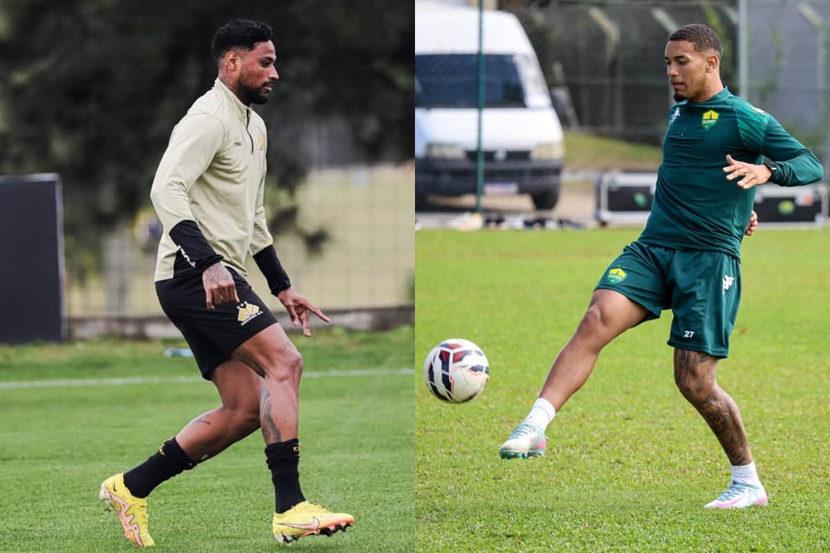 Criciúma e Cuiabá se enfrentam nesta terça-feira (29/7), às 20h30, no Heriberto Hülse, pela 19ª rodada da Série B do Campeonato Brasileiro (foto: Divulgação/Criciúma e Cuiabá)