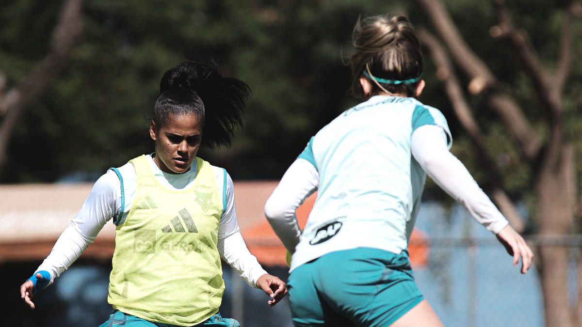 Vanessinha e Vitória Calhau são reforços caseiros do Cruzeiro para a sequência da temporada (foto: Gustavo Martins/Cruzeiro)
