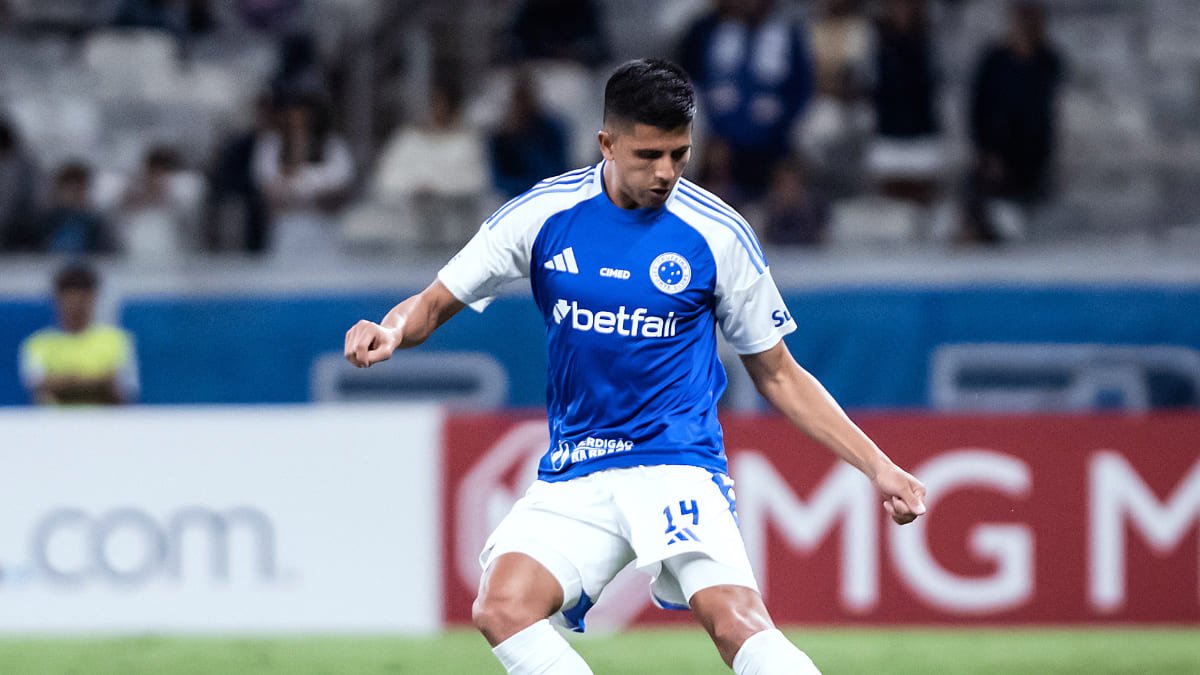 Mateo Gamarra, zagueiro do Cruzeiro (foto: Gustavo Aleixo/Cruzeiro)