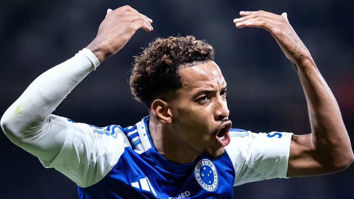 Matheus Pereira, meio-campista do Cruzeiro (foto: Gustavo Aleixo/Cruzeiro)