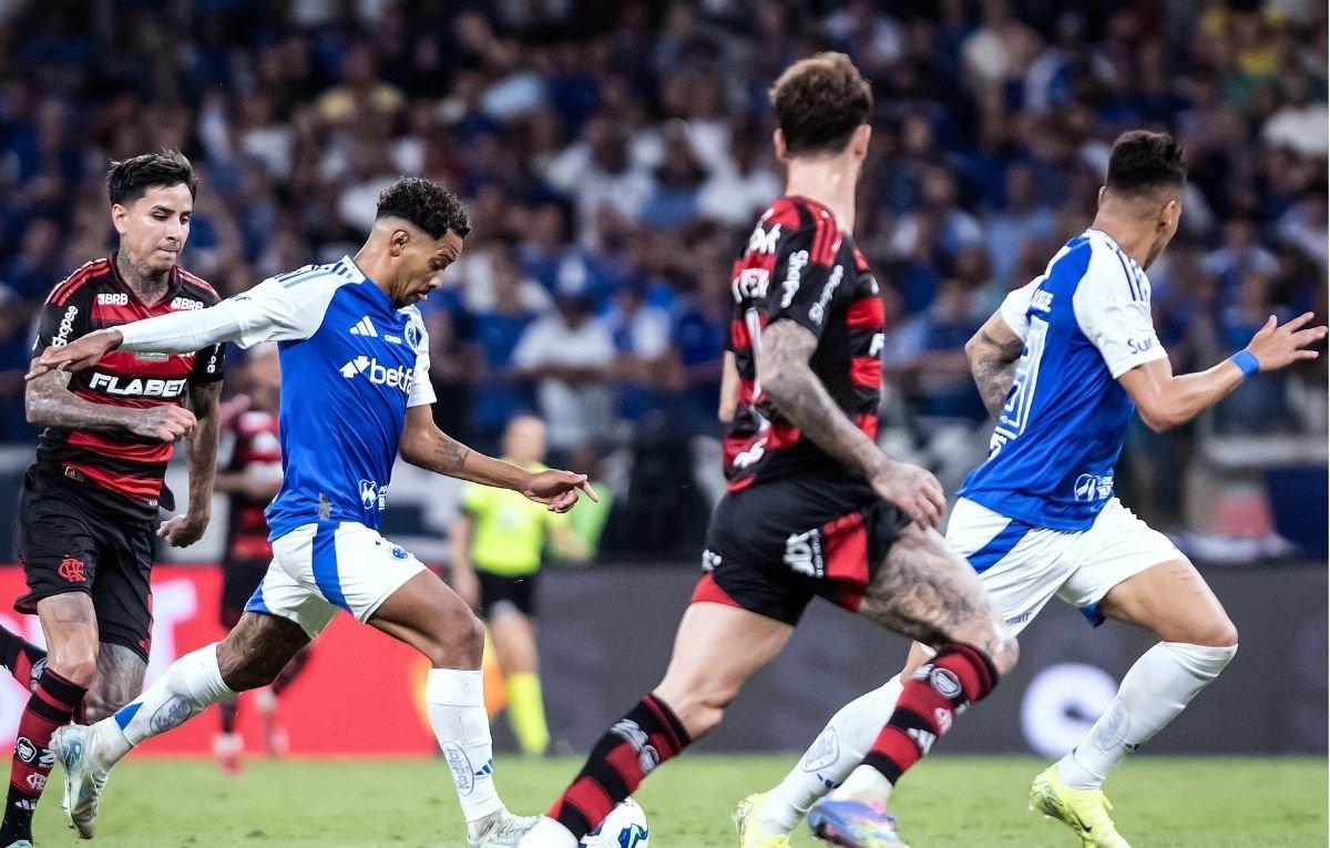 Cruzeiro x Flamengo (foto: Gustavo Aleixo/Cruzeiro)