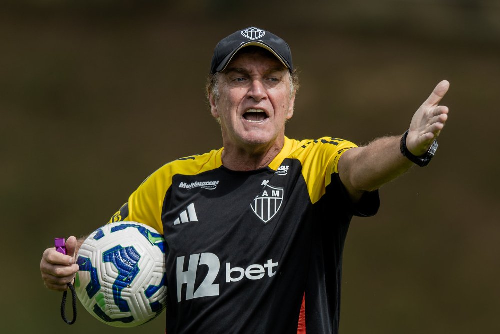 Cuca, técnico do Atlético (foto: Pedro Souza/Atlético)